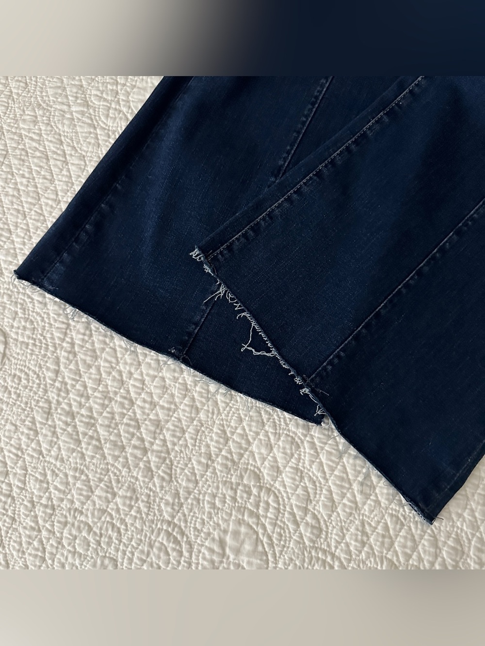 NWOT Pilcro Anthropologie Seamed High-Rise Wide-Leg Jeans Size 27 - Picture 11 of 16